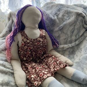 Folk doll dress handmade